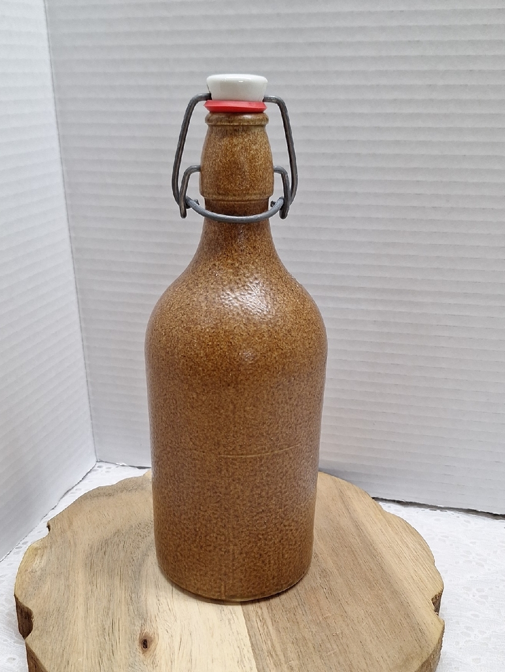 #AAI vintage MKM Stoneware beer bottle  German-made.